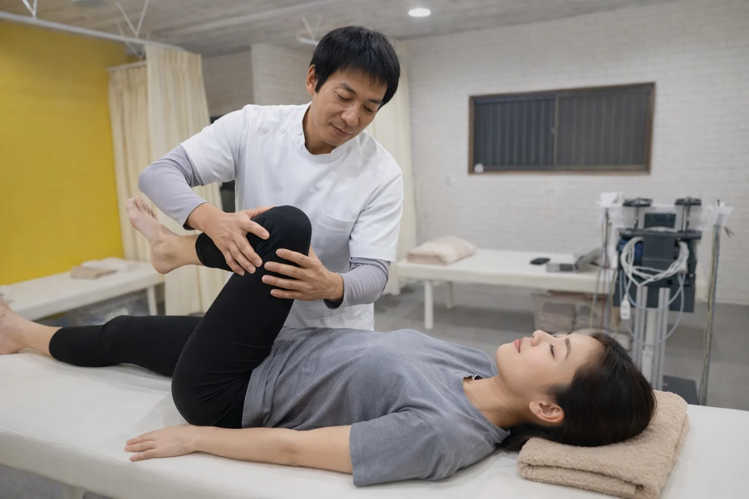疲労回復の筋膜リリース施術