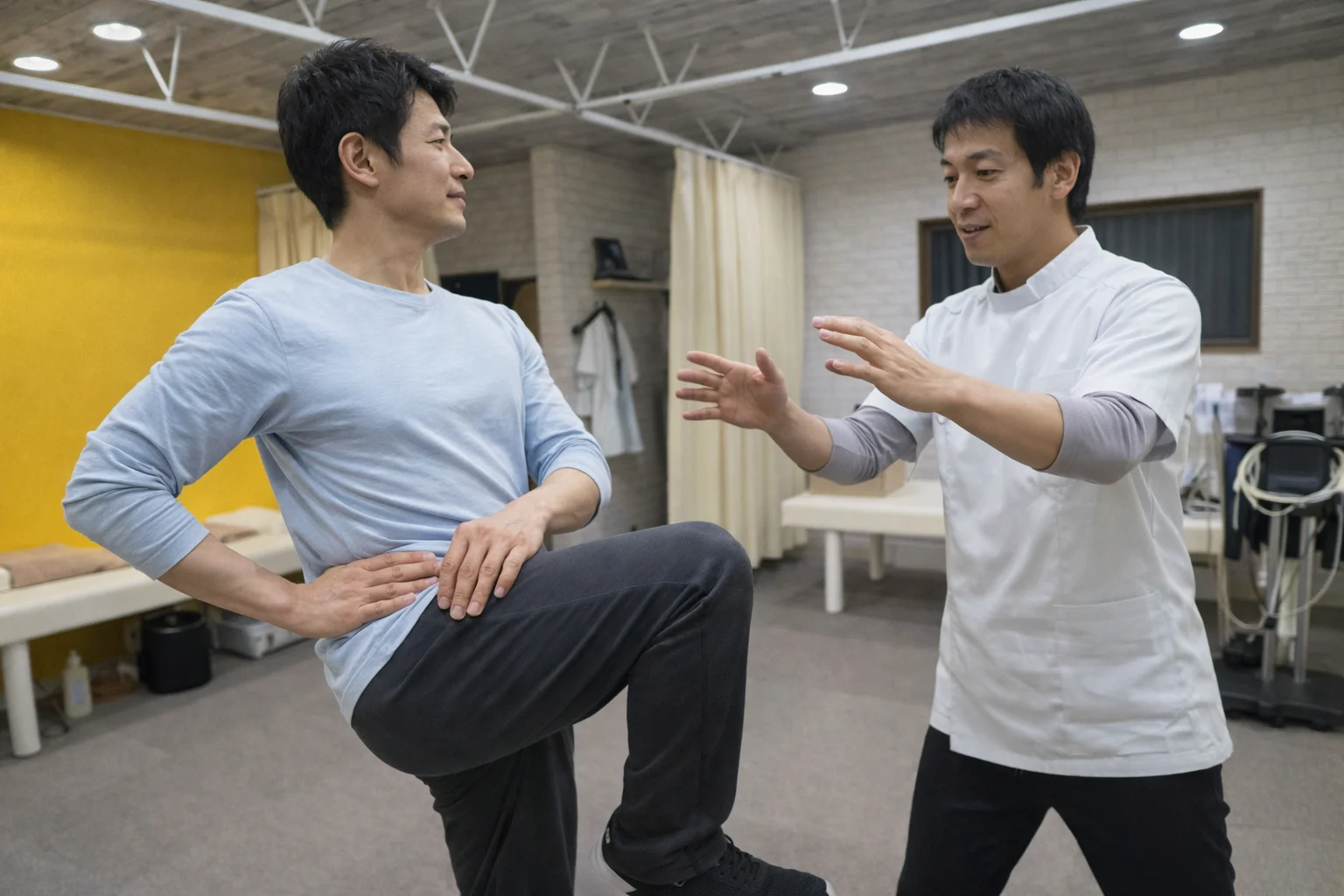 体幹・股関節を連動させるエクササイズ