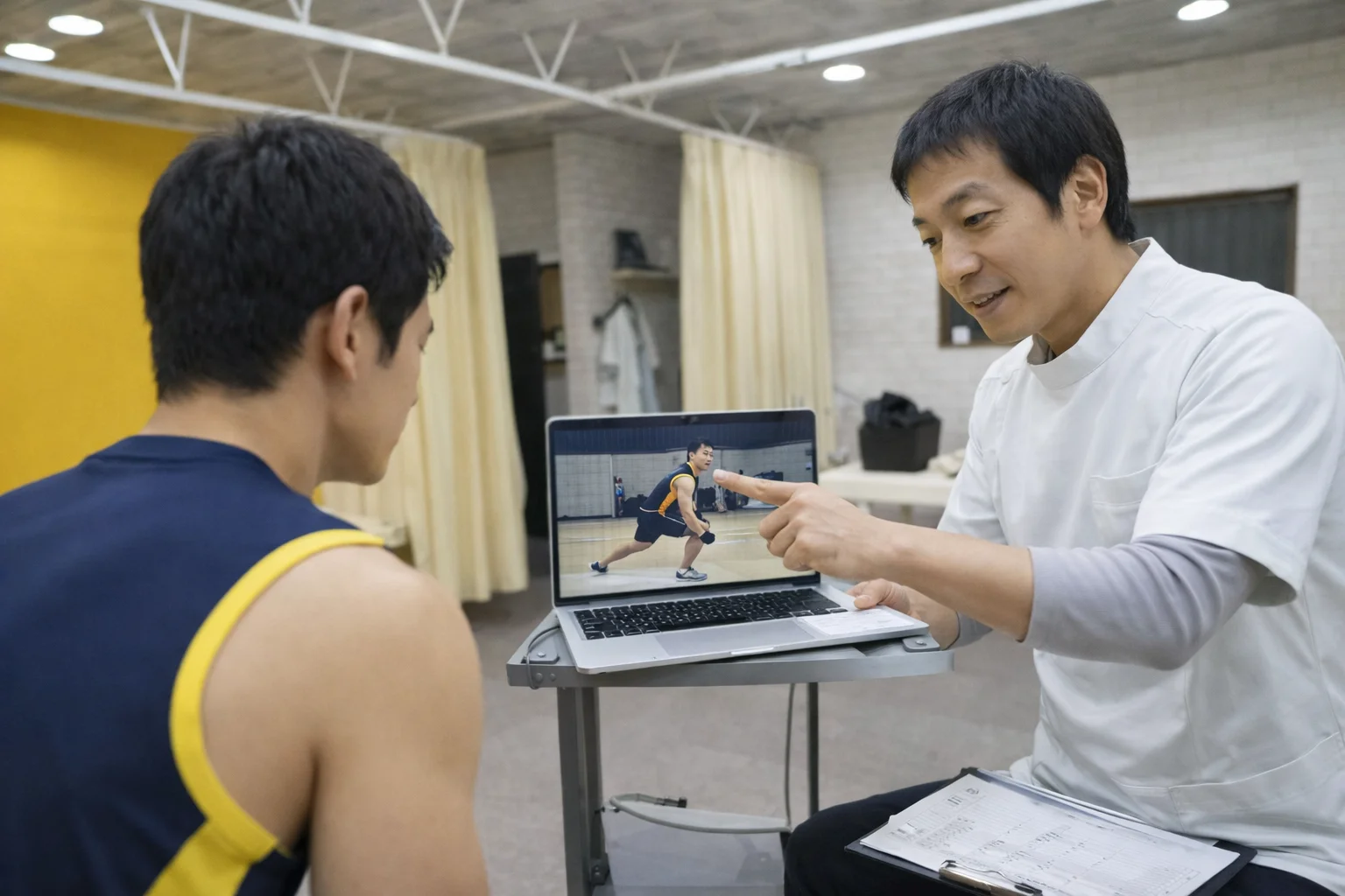 筋出力を高めるエクササイズ指導